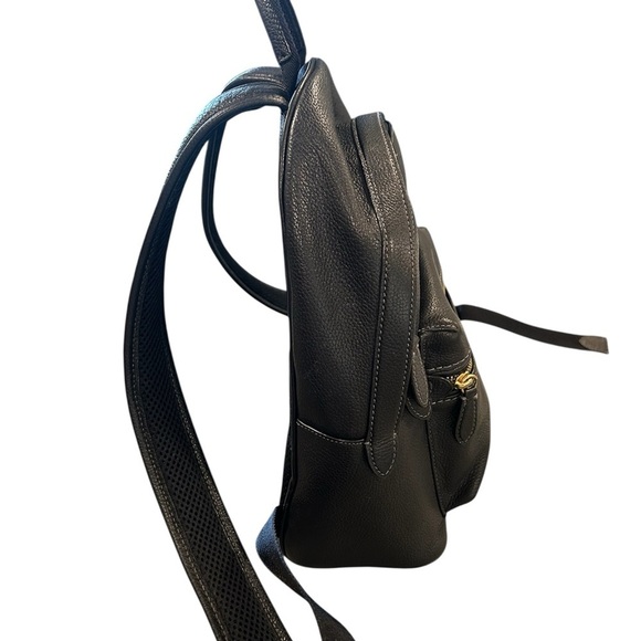 Coach Black Leather Backpack - Picture 4 of 14